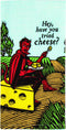 Blue Q Hey, Have You Tried Cheese Dish Towel, Screen-Printed with Water-Based Inks, 100% Cotton, 28 by 21 Inches...