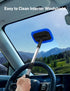 AstroAI Windshield Cleaner, Microfiber car Window Cleaner with 4 Reusable and Washable Microfiber Pads and Extendable Handle Auto Inside Glass Wip...