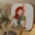 HobbyJobby Cross Stitch Kit Lucy and The Goose, Counted Cross Stitch Kit for Adults, Needlecraft and Embroidery Kit...