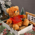 2 Pcs Little Bear Plush Stuffed Animal Sympathy Gifts Memory Bear with a Bear Hug Sign Funeral Gift for Kids Bereavement Comfort Child Loss of Lov...