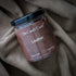 Leather Candle- 6 oz jar Candle - up to 40 Hour Burn time...