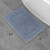 Jean Pierre - Stonewash Racetrack Bath Rug, Cotton, Premium Bathroom Decor, Machine Washable, Highly Absorbent, Measures 17" x 24", Washed Blue...