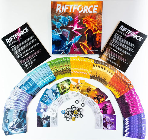 Riftforce, Strategy Board Game, 3 Different Actions to Choose from When Planning Your Strategy, 30 Minute Play Time, Ages 10 and Up...