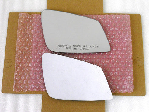 Mirror Glass with Adhesive for Fitting Over Auto-Dimming Mirror for Various BMW Models - Passenger Side View Right RH - Check Size and Pictures...