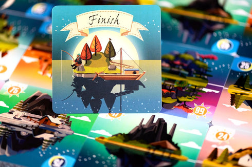 Lucky Duck Games Tranquility Board Game - Set Sail for Paradise in This Silent Cooperative Adventure! Strategy Game, Family Game for Kids and Adul...
