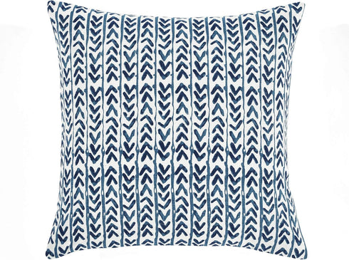 Lush Decor Yani Decorative Throw Pillow Cover, 20" W x 20" L, Navy - Square Pillow Cover - Throw Pillows For Bed, Couch, Or Chair...