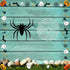 12 Pieces Halloween Stencils Reusable Plastic Halloween Theme Drawing Stencils for Painting on Wood Walls Fabrics Window, 7.9 Inches...
