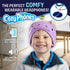 CozyPhones Over The Ear Headband Headphones - Kids Headphones Volume Limited with Thin Speakers & Super Soft Fleece Headband - Purple Frog......
