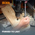 BORA BFB-009713 5/8" Dia Tempest Forstner Bit 3-1/2" OAL, Round 5/16" Shank for Wood Drilling Ideal for Cabinet Making and Fine Woodworking Projec...