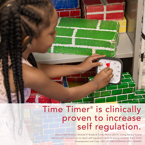 TIME TIMER MOD (Charcoal), A Visual Countdown 60 Minute Timer for Classrooms, Meetings, Kids and Adults Office and Homeschooling Tool with Silent ...