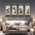 AtfArt Asian Wall Decor Beautiful Silk Scroll Painting Flowers - Proud Plum - Iron Heart Oriental Decor Chinese Art Wall Scroll Wall Hanging Paint...
