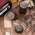 GORGECRAFT 1/2" Wide Dark Brown Faux Grain Buffalo Leather Strip Cord 79" Long Single Sided Leather Roll 1.2mm Thick Matte Synthetic Leather Cord ...