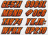 STIFFIE Techtron Orange/Black 3" Boat & PWC Registration Decals • Numbers Letters Stickers...