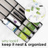 Spice Drawer Organizer | 3 Tier Kitchen Spice Rack Organizer for Drawer | Non-Skid storage Tray...
