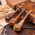Dr. Watson - Wooden Tobacco Pipes, Set of 3, Classic Shape, Handmade from Natural Wood...