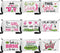 R HORSE 9Pcs Golf Makeup Bag Gifts for Women Girls, Ladies Golf Cosmetic Bags Golf Accessories Canvas Toiletry Bag Makeup Pouch Organizer Women Go...