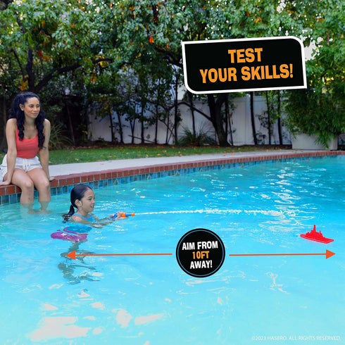 Hasbro Battleship Splash Game – Backyard Water Toys for Outdoor Summer Fun...