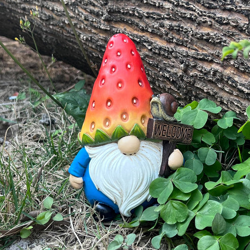 Strawberry Gnomes Decorations Strawberry Gnomes Decor Gifts Garden Gnome Outdoor Strawberry Gnome Statue Gifts for Home Decor Strawberry Gnomes Fi...