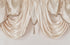 GOHD Valarie Fancy Window Valance. 54 x 18. Taffeta Fabric with Soft Satin Swag. Add Some Royal luxruy Accent to Your Home. (Coffee)...