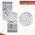 Maison d' Hermine Table Runner 100% Cotton Double Layer Table Runners 108 inches Long Decorative for Home Kitchen Dining Party Baby Shower Wedding...