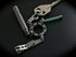 UFO -Titanium Keychain Organizer for Everyday Carry Keyring Customization, Key Organizer, Holder, Pocket Key Chain, Keeper, Compact, 8 holes...