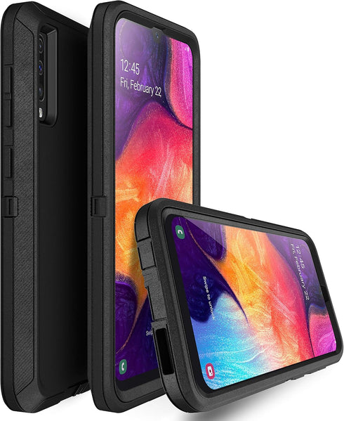 MXX Heavy Duty Case Made for Samsung Galaxy A50 - (No Screen Protector) Drop Protection Case Made for Galaxy A50/ A50s/ A30s (Black)...