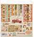 Carta Bella Paper Company Fall Break Collection Paper Kit, Orange/Yellow/Blue/Brown/Tan/Red...