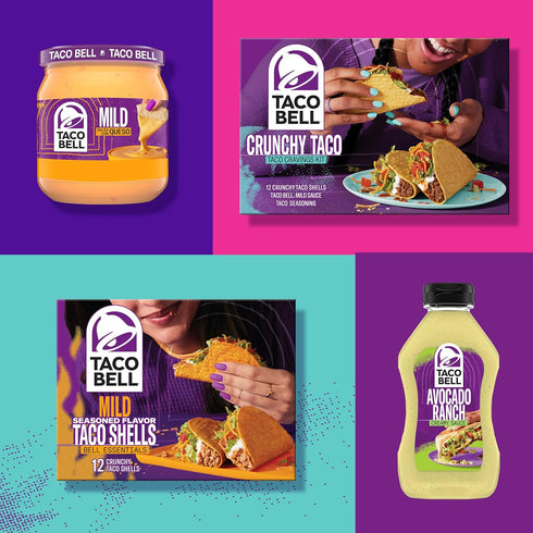 Taco Bell Creamy Avocado Ranch Sauce, 12 ounce...