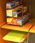 Deco Brothers Wrap Organizer Rack for Kitchen Cabinet, 3 Tier, Bronze...