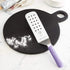 Mercer Culinary Millennia Perforated Turner/Spatula, 8 Inch x 3 Inch Blade, Purple Handle...