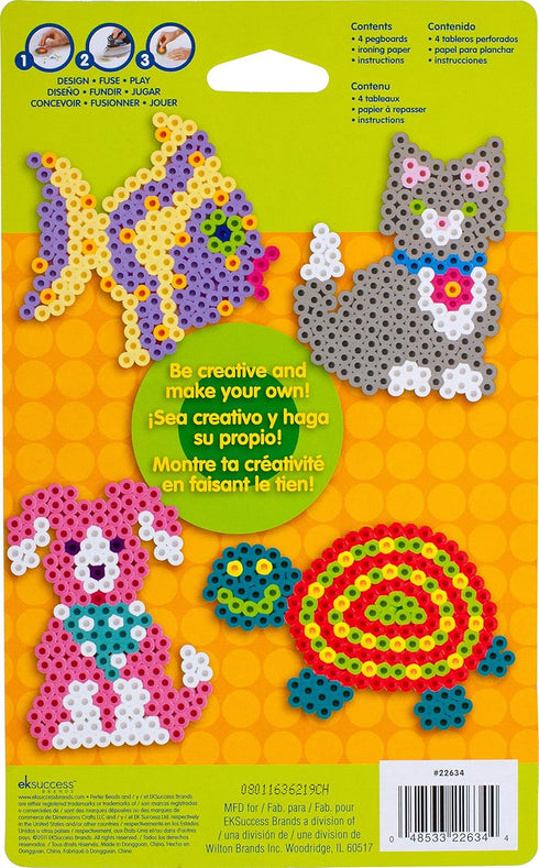 Perler Beads Small Animal Pegboards - 4 Count...