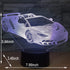 FlyonSea Race Car Gifts,Car Lamp Party Supplies 7 Color Changing Nightlight with Touch and Remote Control?Timer,Cars Light Birthday Christmas Gift...