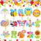 Inbagi 15 Pcs Spring Diamond Painting Keychains Spring Flower Diamond Art Keychains Spring Animal 5d Diamond Key Chains Ring Pendant DIY Diamond D...