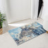 LUXE WEAVERS Abstract Distressed Area Rug, Blue 2x3...