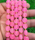 1 Strand Pink Topaz Quartz 17 Pieces Approx Beads Size 10x10mm Shape Curved Cut Carvin Making, Beading & Craft Supplies 7$ST03D134...