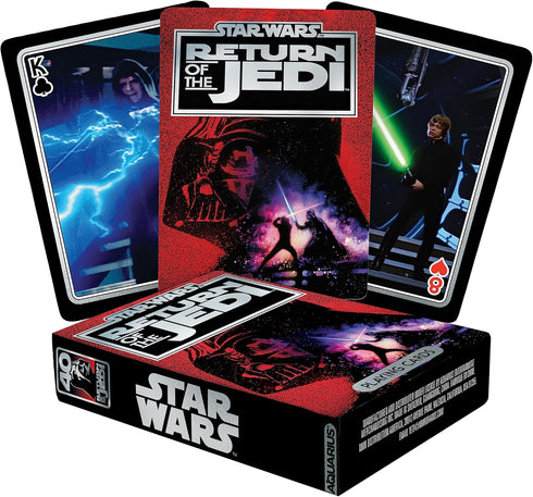 AQUARIUS Star Wars Return of The Jedi Playing Cards – Star Wars Themed Deck of Cards for Your Favorite Card Games - Officially Licensed Star Wars ...