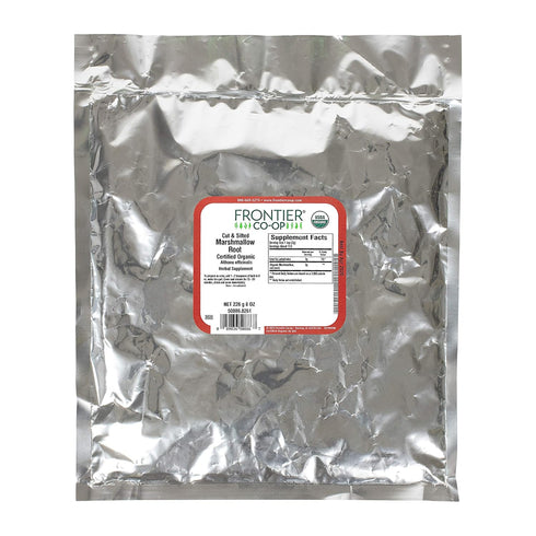 Frontier Co-op Organic Marshmallow Root, 8-Ounce Bulk, Wellness Recipes, Beverages, Skin Care, Gluten Free, Kosher...