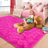 ISEAU Fluffy Rug Carpets Soft Shaggy Area Rugs Indoor Floor Mats for Kids Room Fuzzy Carpet Comfy Cute Nursery Mat Bedside Rug for Boys Girls Bedr...