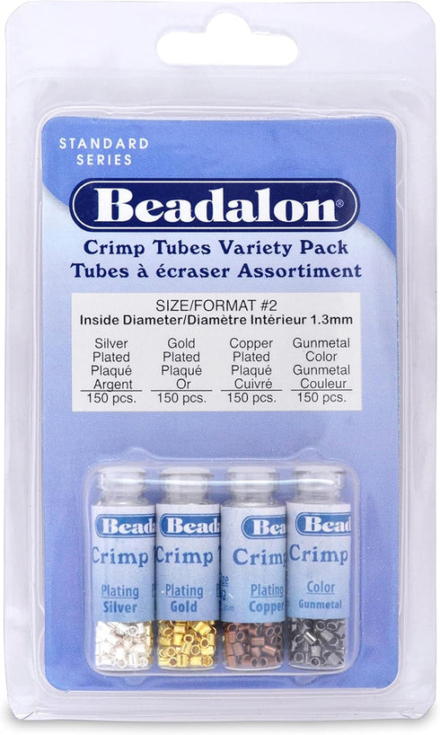 Beadalon Crimp Tubes VP Size 2 600pc...