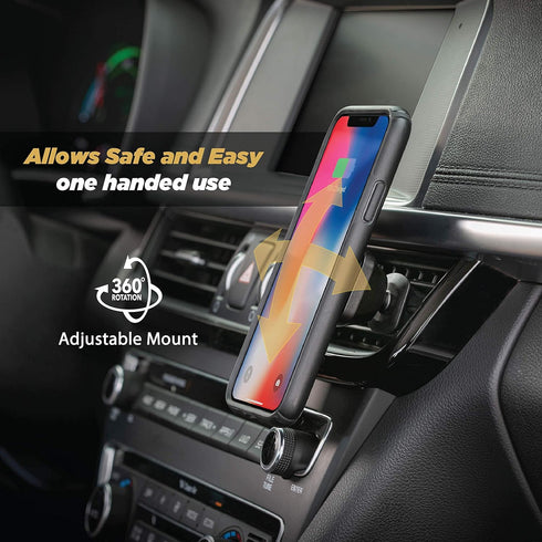 Scosche MMV-XCES0 MagicMount Select Magnetic Car Phone Holder - Strong Magnet Car Mount for iPhone and Android - Secure Magnetic Cell Phone Mount ...