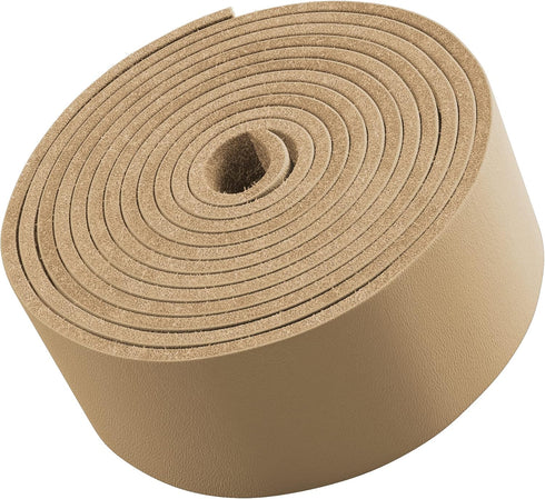 TOFL Genuine Top-Grain Leather Strap | 72 Inches Long | 3/4 Inch Wide | 1/16 Inch Thick (4-5 oz) | 1 Leather Strip for DIY Arts & Craft Projects, ...