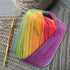 1 Roll 133M Color Segment Dyed Gradient Cotton Yarn DIY Thread Hand Crocheted Scarf Hat Shawl Line Material for Hand Knitting DIY Sweater Blanket ...