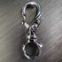Birch & Bliss 316L Stainless Steel Swivel Skull Keychain | Keyring - Blackstatic Collection | Graduation & Fathers Day - Gifts For Men...