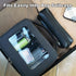 Clear Makeup Bag with Small Clear Makeup Pouch,TSA Approved Travel Cosmetic Bag with Zippers and Handle,Double Sides Clear Toiletry Bag for Women,...