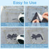 HTVRONT Iron on Patches for Clothing Repair, Cotton Patches Iron on, Dark Blue Repair Decorating Kit 20 Pieces Iron on Patch Size 3" by 4-1/4" (7....
