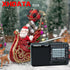 D-328 Shortwave AM FM DSP Portable Small Multi Band Radio Stereo MP3 Player with Rechargeable Battery Earphone Jack Portable Multimedia Speaker wi...