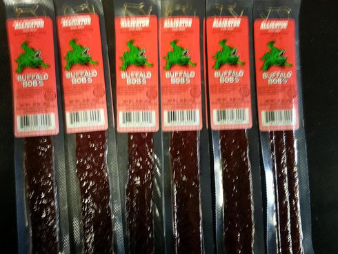 Buffalo Bob's Jerky (6 Pack)- Alligator-BBQ...