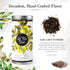 Earl Grey Tea by La Tea Dah, Zesty Gourmet Tea Made with Whole Ceylon Tea Leaves, Bergamot, & Orange Peel, Blended in the USA and Packaged for Gif...