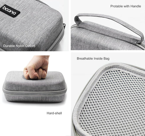 Charger Case for MacBook, 7.9"x4.7" Computer Charger Organizer, Apple Magic Mouse Apple Pencil USB Flash Disk SD Card Small Portable Accessories B...