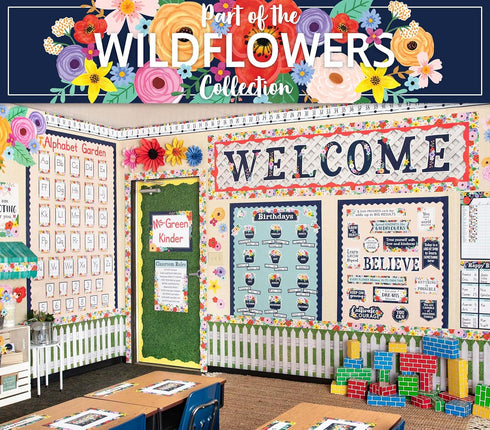 Teacher Created Resources Wildflowers Alphabet Bulletin Board (TCR6818)...